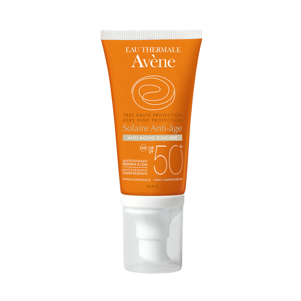 Avene Protector solar FPS50+, Crema antiedad 50ml.
