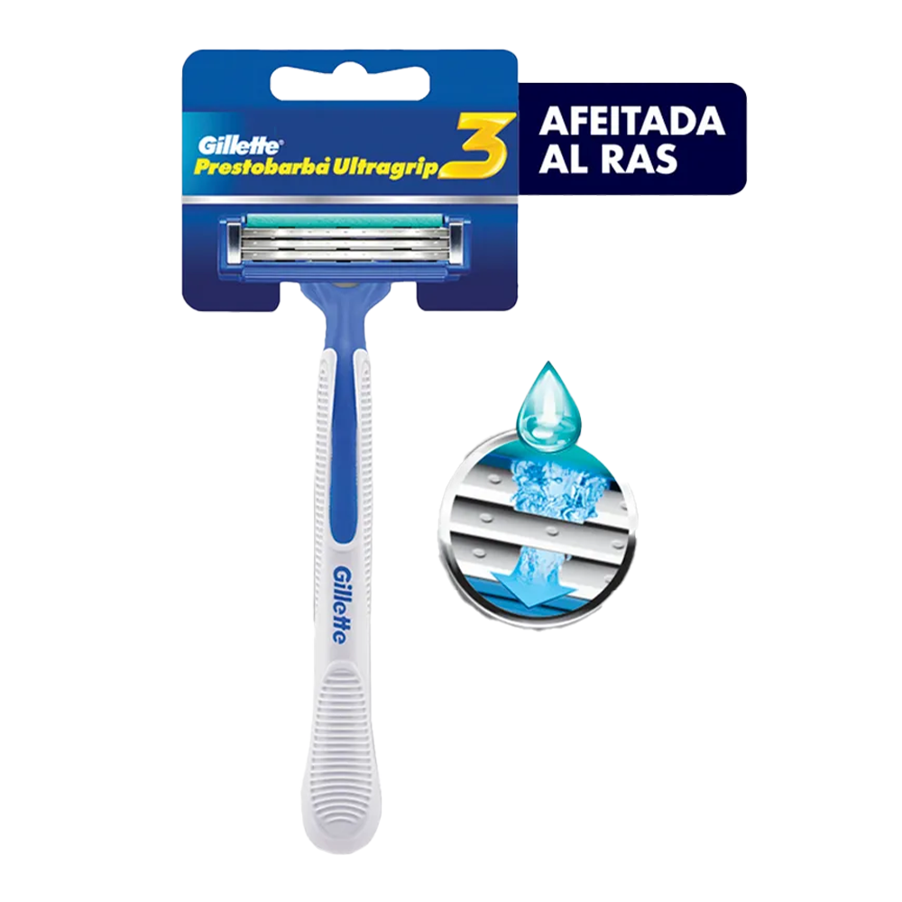 Gillette Prestobarba Ultragrip3 1 Unidad