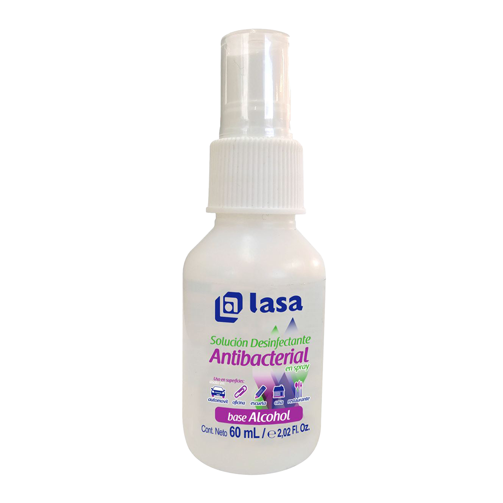 Antibacterial en spray Lasa 60ml