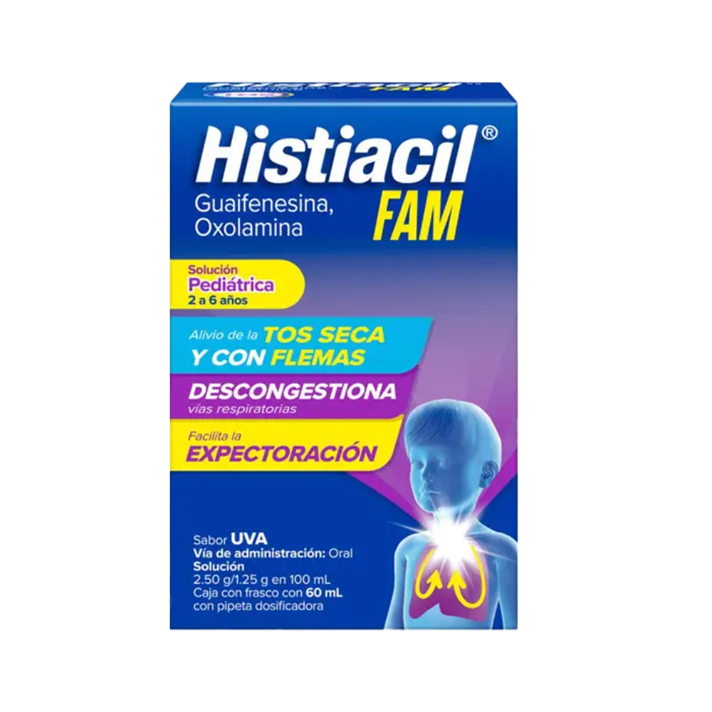Histiacil Fam Ped Gotas Uva 60ml