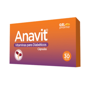 Anavit Vitamina Para Diabeticos 30 Caps